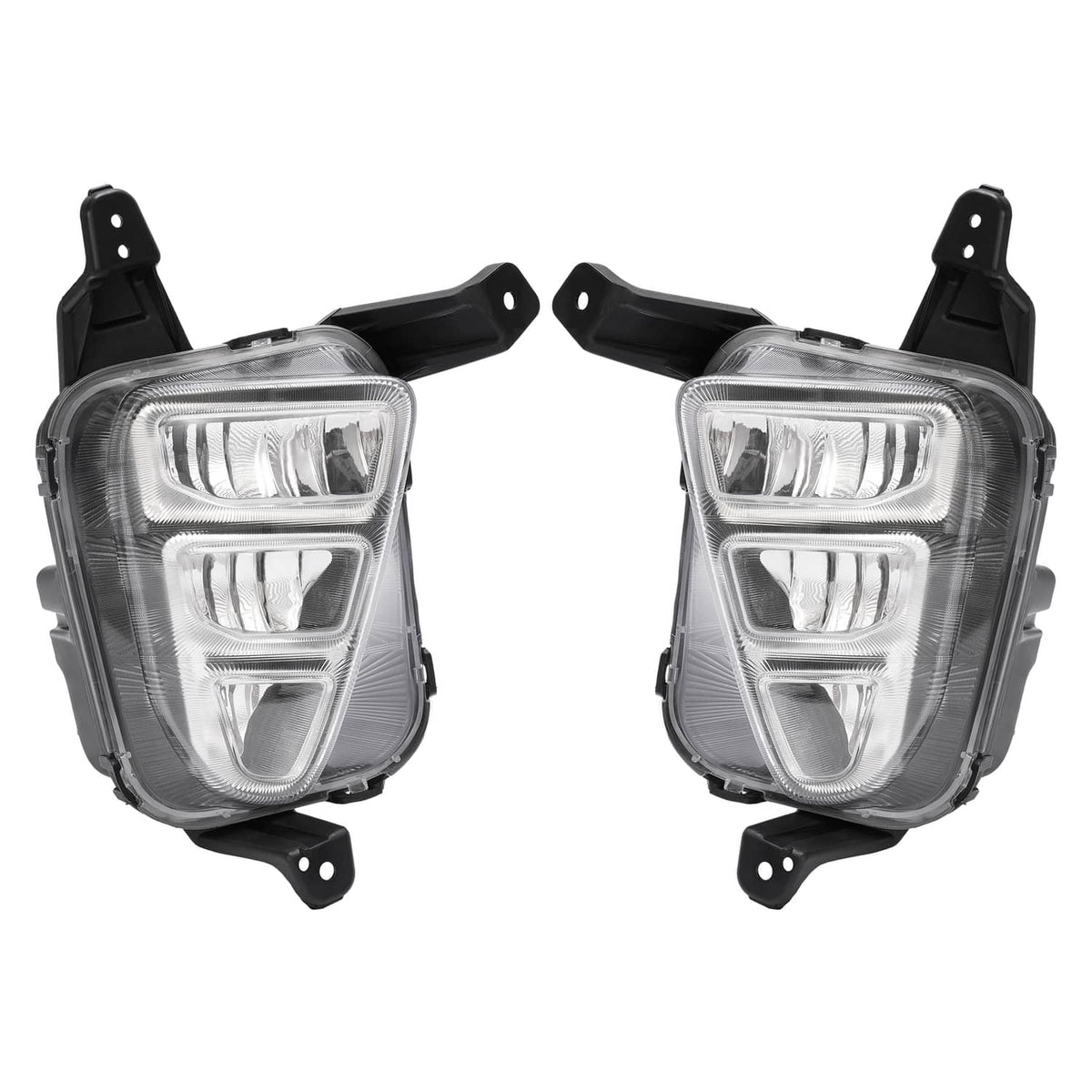 Solid Spare Left&Right Side Front LED Fog Lights For Kia Optima 2016 2017 2018 #92202D5000