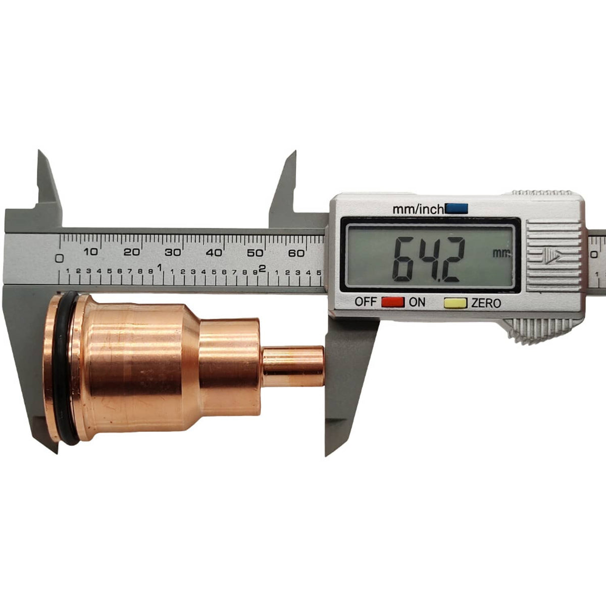 Solid Spare 6X Injector Sleeve Tube Copper 3183368 Fit for Volvo D12 D16 Mack MP7 MP8 MP10