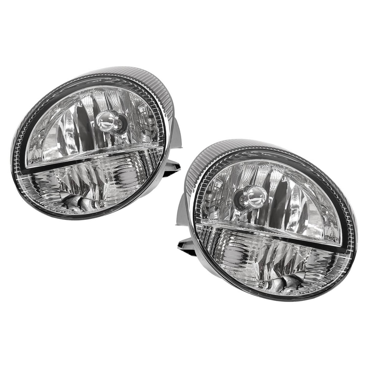 Solid Spare Driver and Passenger Side Headlights For Ford Thunderbird 2002-2005 Halogen