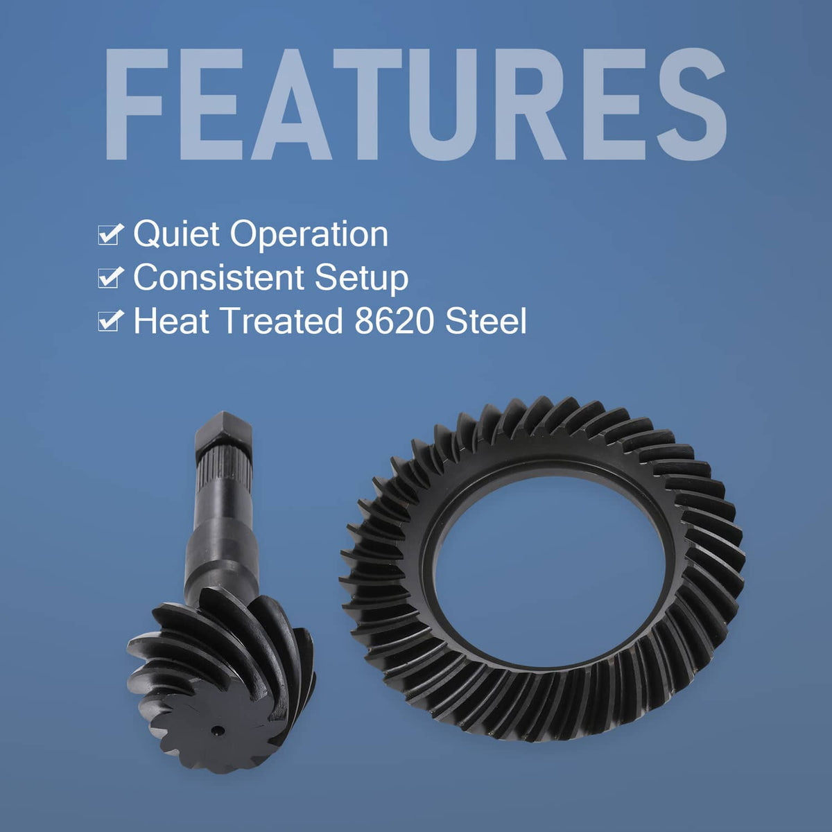 Solidspare High performance Ring & Pinion Gear Set for GM 8.5" & 8.6" in 3.73 - 24158 New