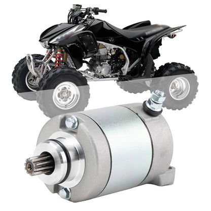 Solidspare Starter Motor For Honda ATV TRX450ER 450cc ENGINE 2006-2014 12V CW 10 Teeth