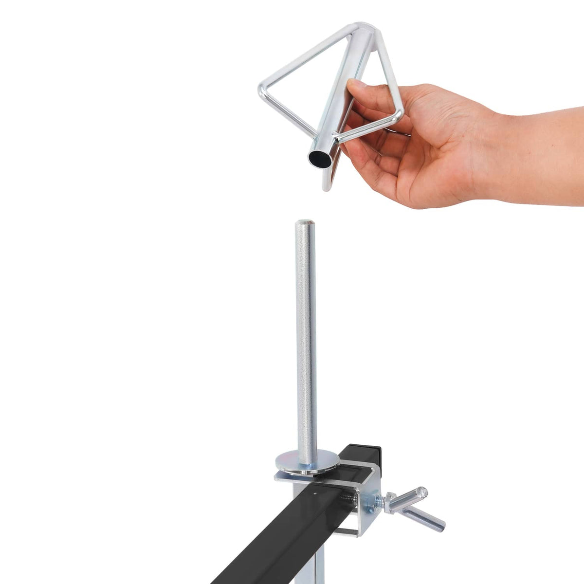 Solid Spare Foldable Wheel Paint Stand Panel Painting Stand For Auto Body Parts and Rims