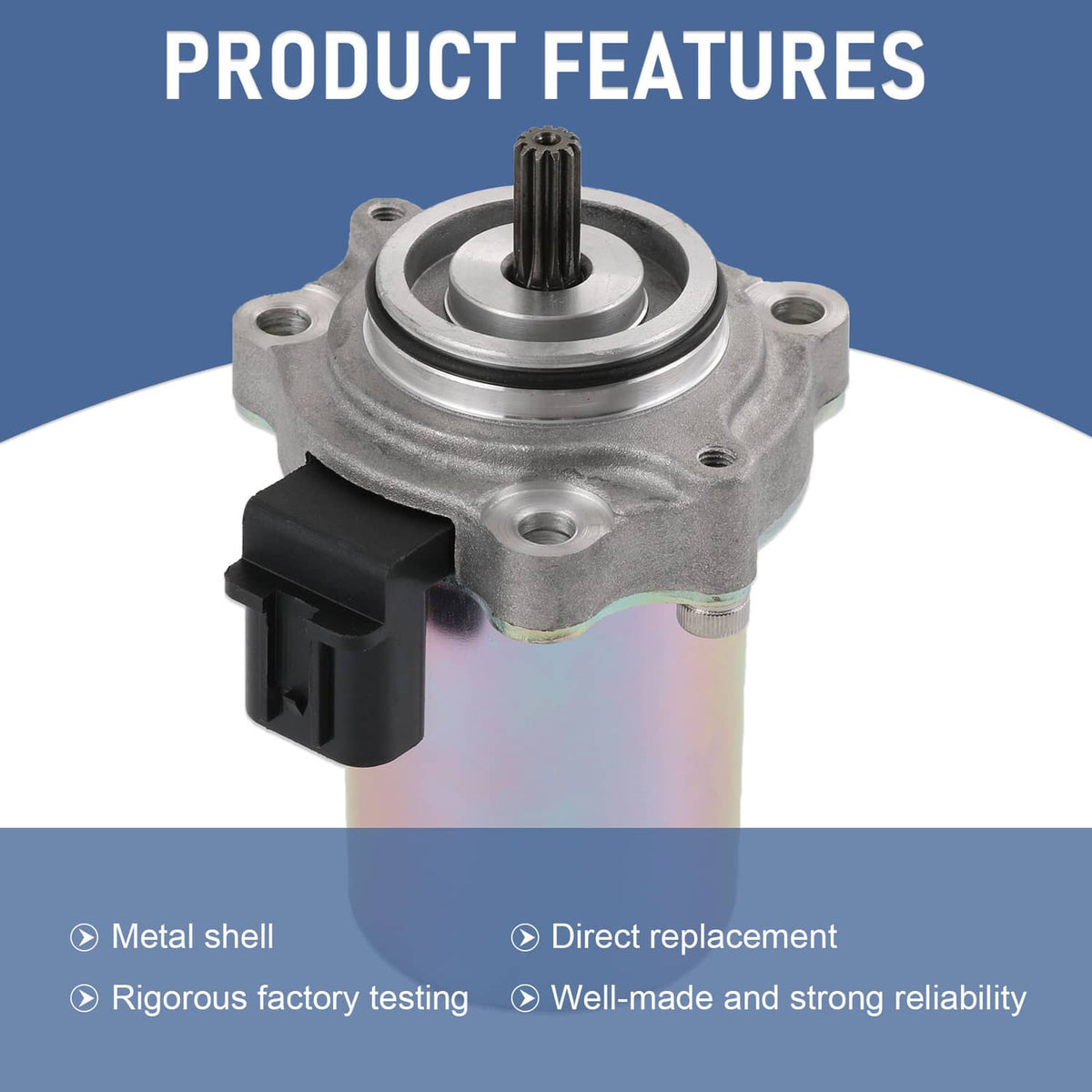Solidspare Shift Motor Assembly for Honda 31300-HP5-601 Shift Motor Control NEW