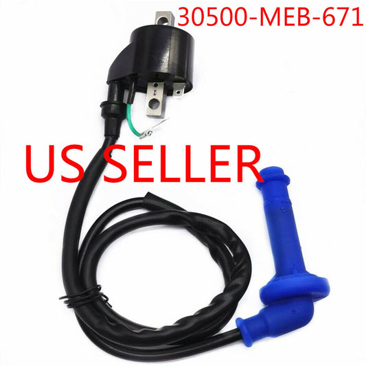 Solid Spare NEW IGNITION COIL FOR HONDA CRF450 CRF450X CRF450R 2002-2008 #30500-MEB-671