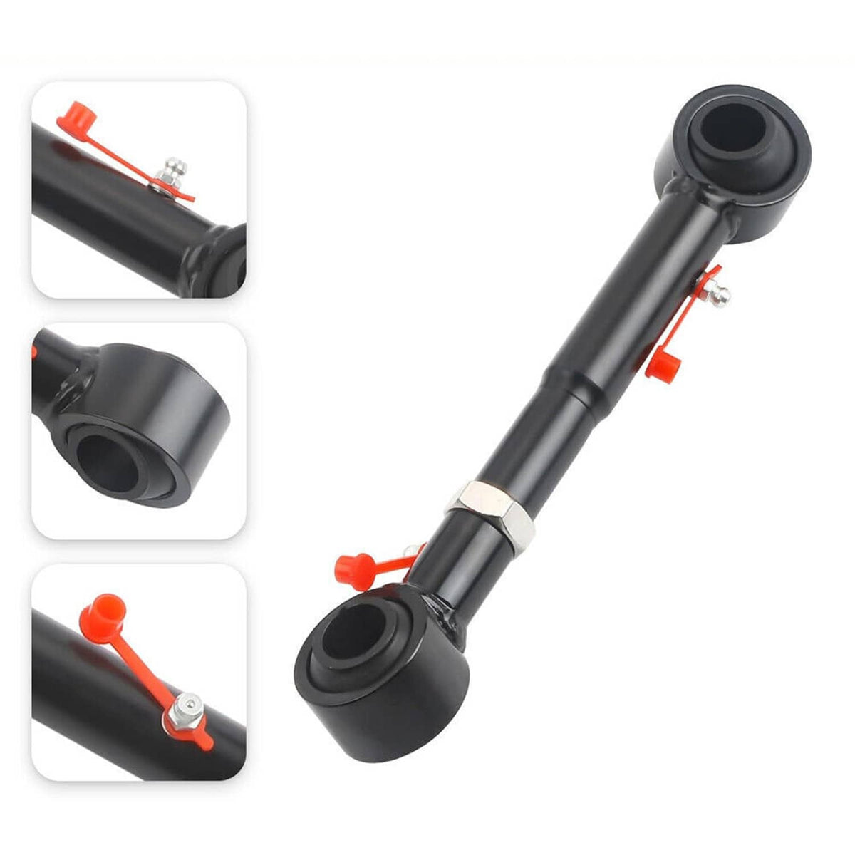 Solidspare For 1998-2006 Jeep Wrangler TJ 2.5-6" Front Sway Bar Link Quicker Disconnects