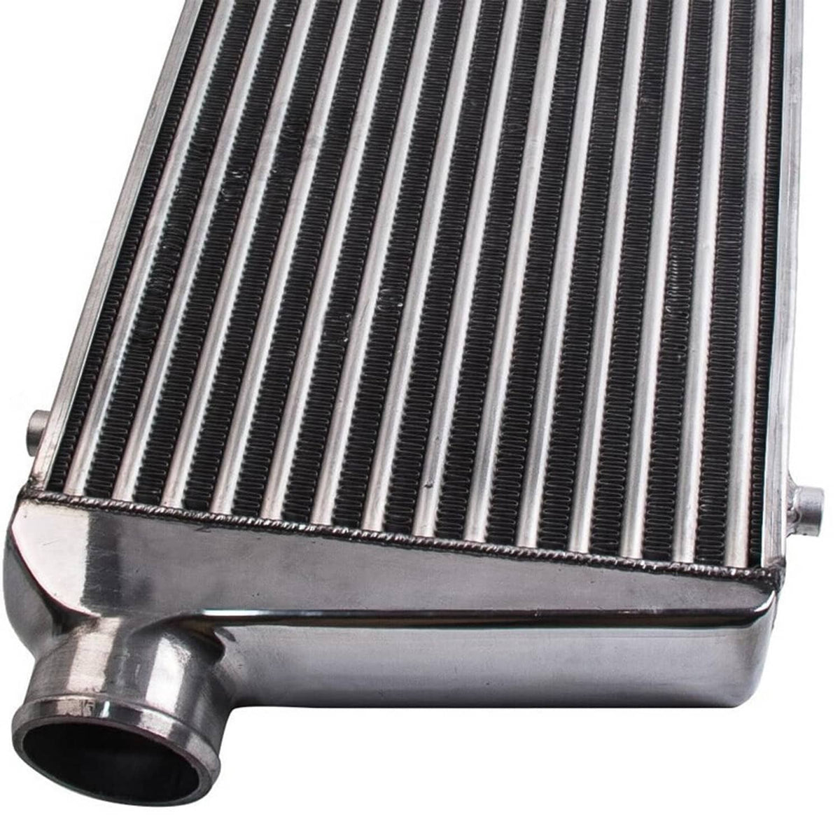 Solidspare Universal Full Aluminum Fmic Turbo Front Mount Intercooler 31"x13"x3" Tube & Fin