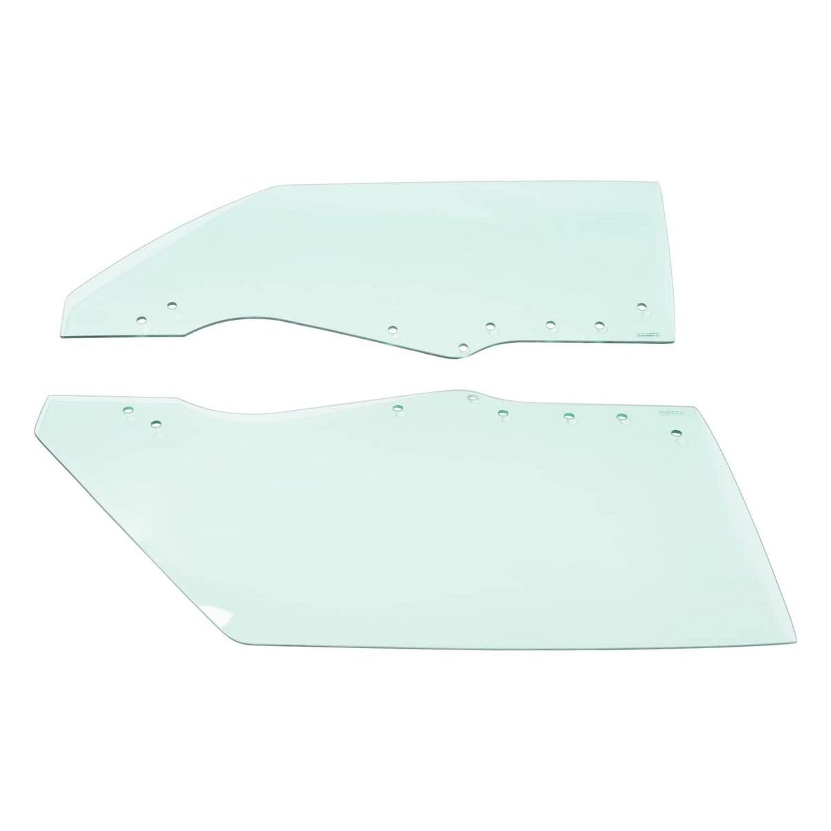 Solid Spare For Chevrolet Chevelle 1970-1972 2Door Rear & Side Door Window Glass 5PCs