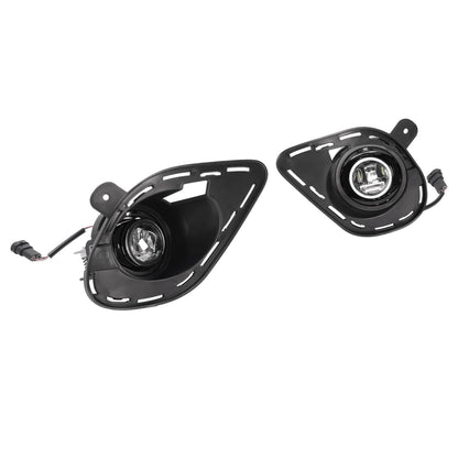 Solid Spare For 2015-2023 Dodge Charger SRT LED Fog Lights Driving Lamp w/Bracket Wiring Set