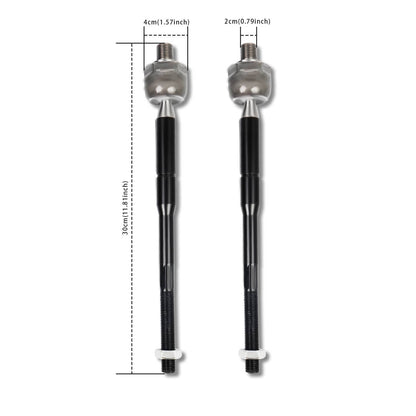 Solidspare 12x Front Lower Control Arm Ball Joint Tie Rod End For 2011-2017 Ford Explorer