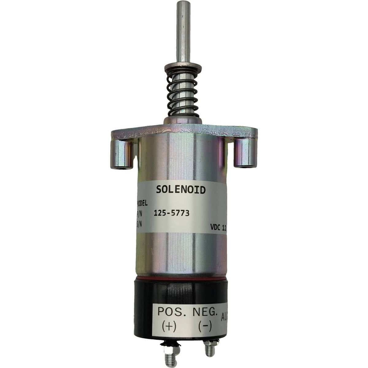 Solid Spare 12V 8C-9986 Fuel Solenoid 125-5773 for Caterpillar 3204 3304 3304B 3306 3306B