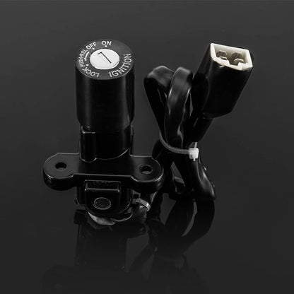 Solidspare Ignition Switch Fuel Gas Cap Seat Lock Key For Yamaha YZF R3 R25 14-18 R6 08-16