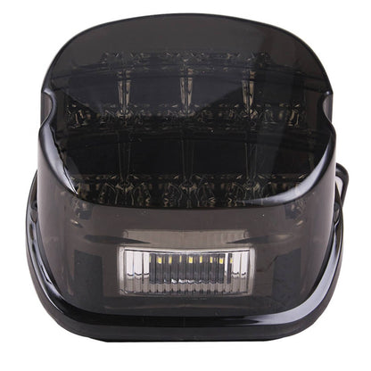 Solidspare Led Rear Tail Light Brake Smoke for Harley Touring Glide Dyna Softail Sportster