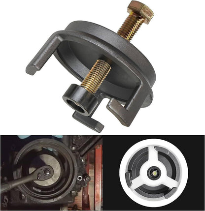 Solidspare 25264 Harmonic Balancer Puller Fit for GM Dodge Jeep Chrysler Crank Pulley Gold