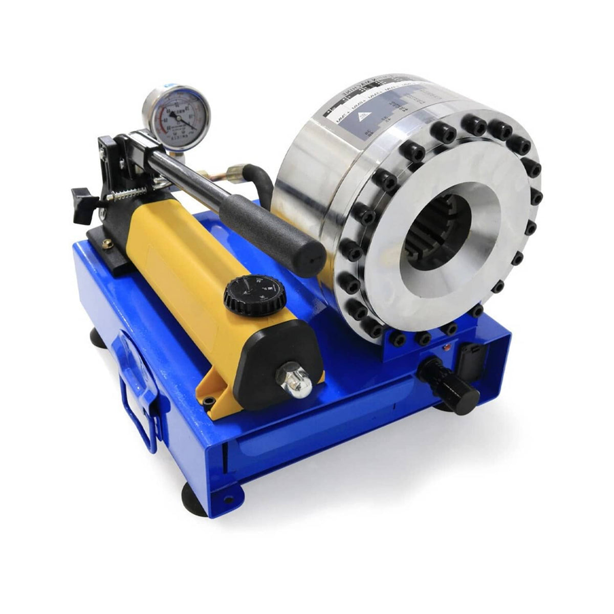 Solidspare 5600KN Hydraulic Hose Crimper Pipe Clamping Machine With 8 Sets Dies 10mm-30mm