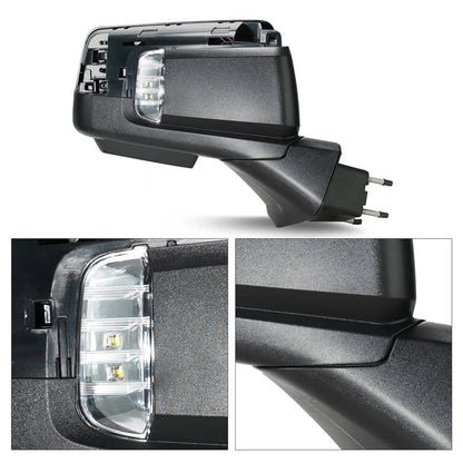 Solidspare Passenger Side Mirror W/Camera BSD Heated 16Pin For 2019-24 Chevy Silverado 1500