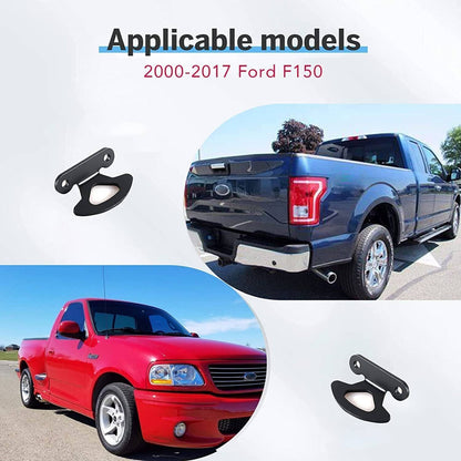 Solidspare Truck Bed Tie Down Hooks Anchors Bracket For 2000-2017 Ford F150 Bed Inner Hook