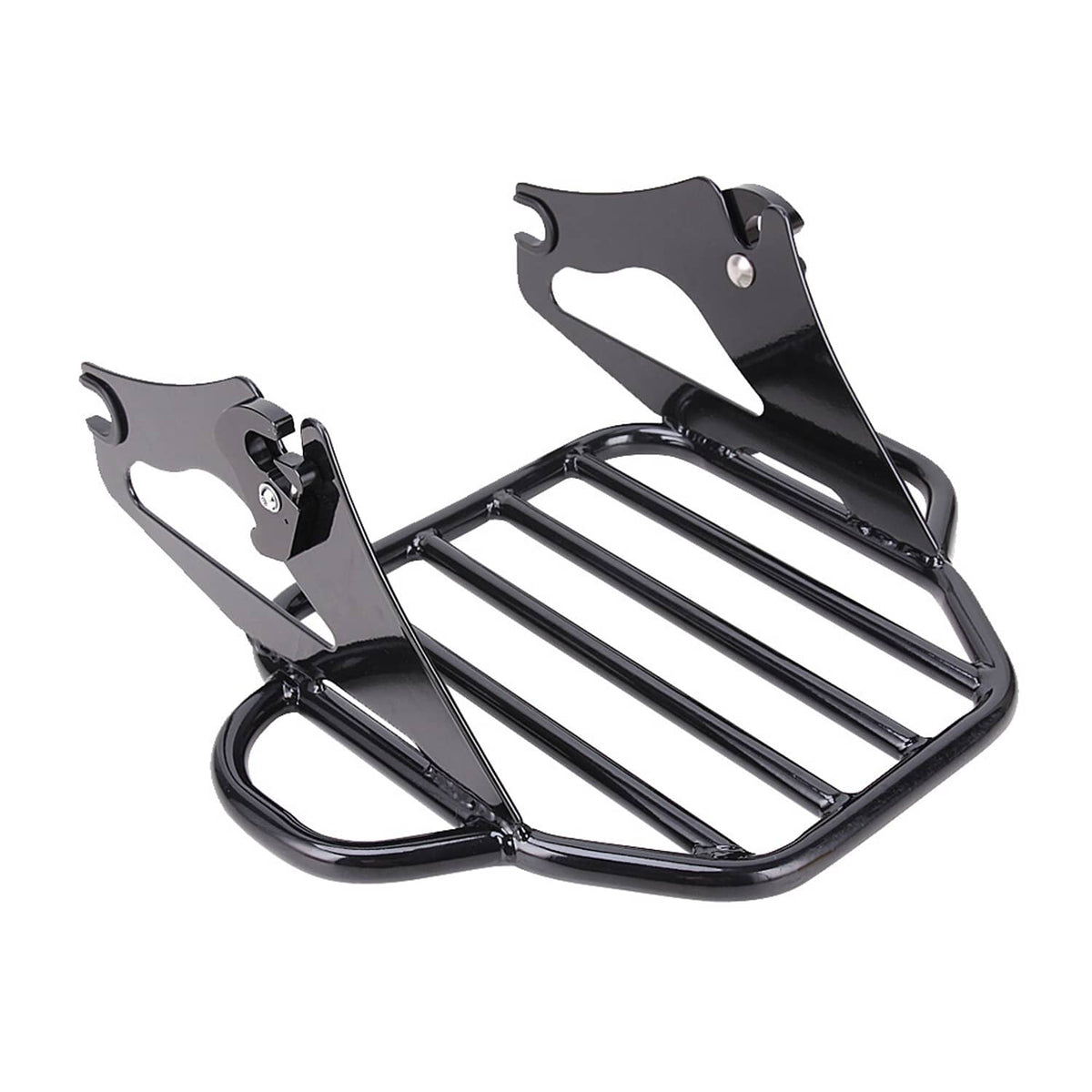 Solidspare Backrest Sissy Bar Luggage Rack & Docking Kit For Harley Touring Glide 2009-2024