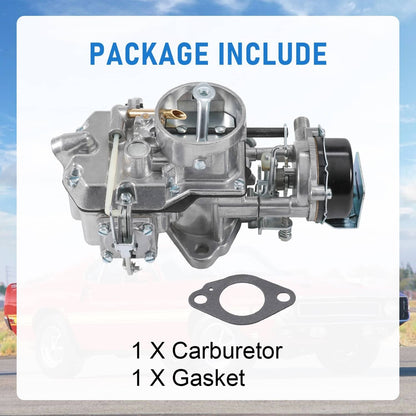 Solidspare Automatic 1100 Carburetor For 63-69 Mustang Falcon 6 Cylinder 170 & 200 Ci Eng
