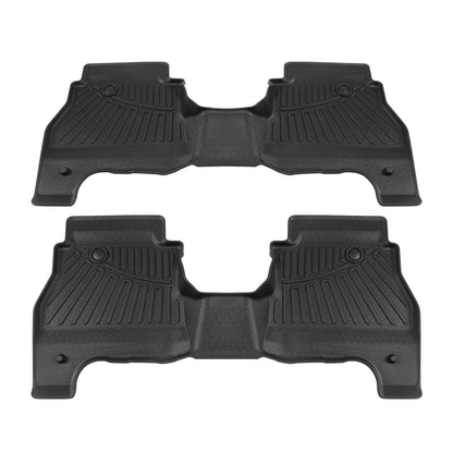 Solidspare TPE Floor Mats 3Pcs/Set For 2020-26 Jeep Gladiator All Weather Protection Liners