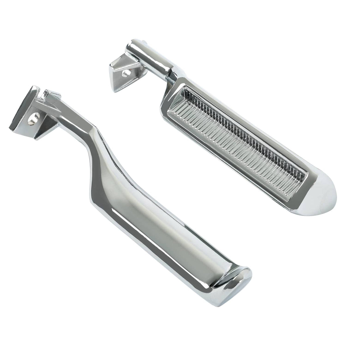 Solid Spare For F-150 F-250 F-350 Bronco 87-96 Chrome Metal Inside Interior Door Handle 2pcs