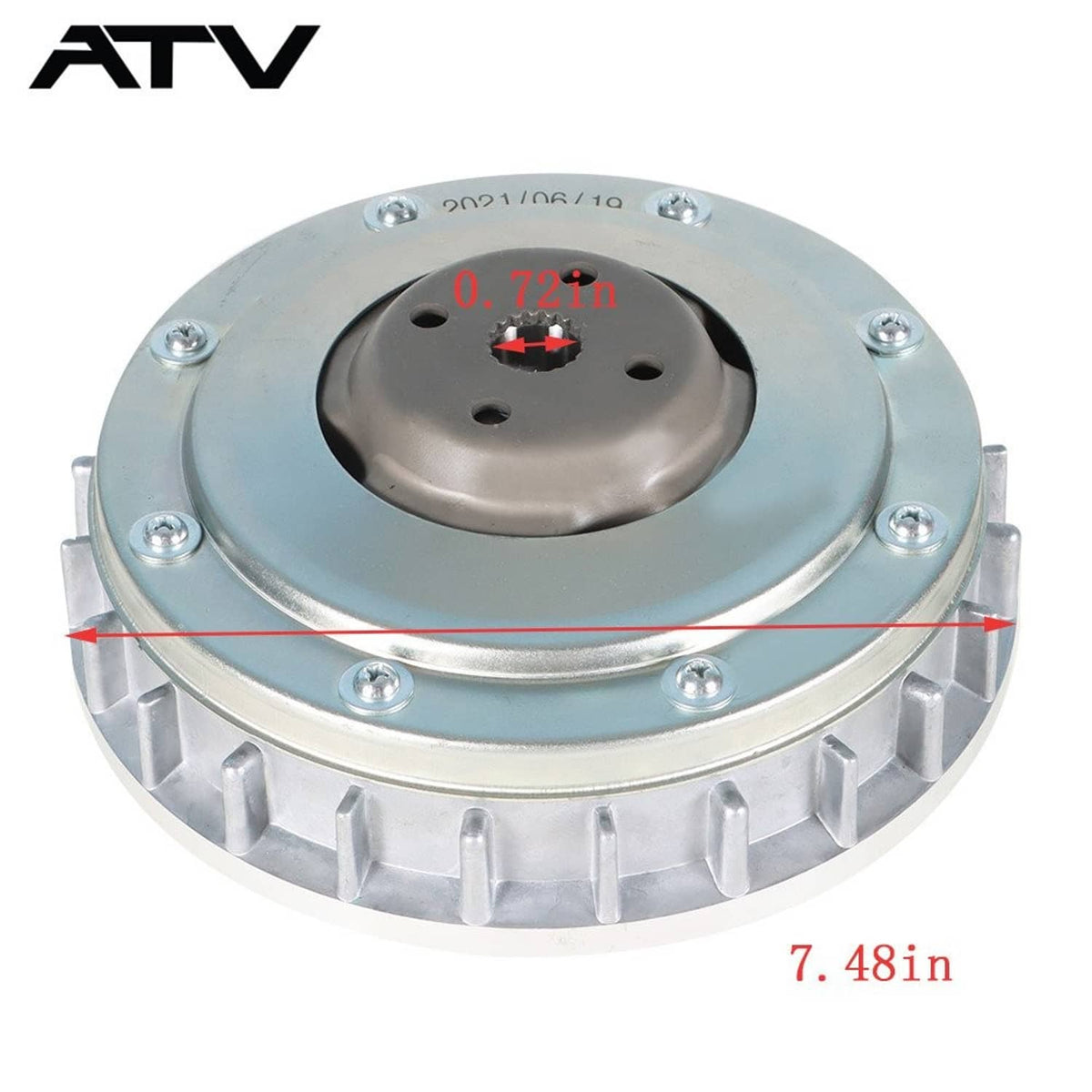 Solidspare Primary Drive Clutch Housing Gasket Shoe Bearing Seal Kit For HiSUN UTV 500 700