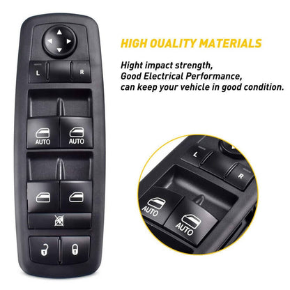 Solidspare Master Power Window Switch for 2009-2012 Dodge Ram 1500 2500 3500 Driver Side LH
