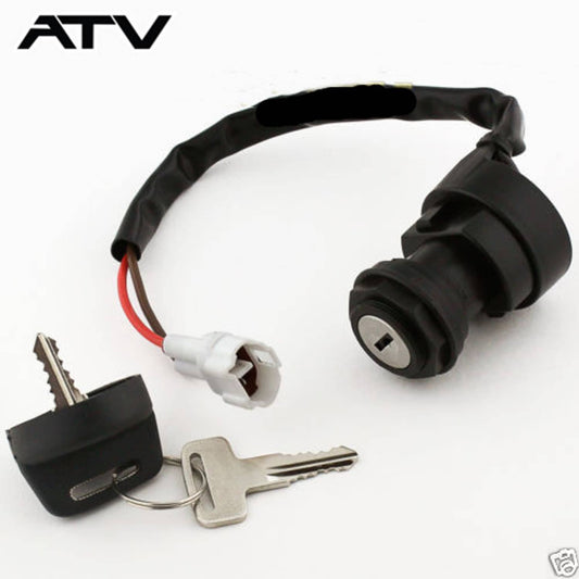 Solidspare ATV Ignition Key Switch for Yamaha Raptor 660 YFM660 2001 2002 2003 2004 2005