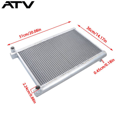Solidspare Aluminum Radiator For Polaris RZR 900 / XP 900 / XP 4 900 2011-2014 1240552