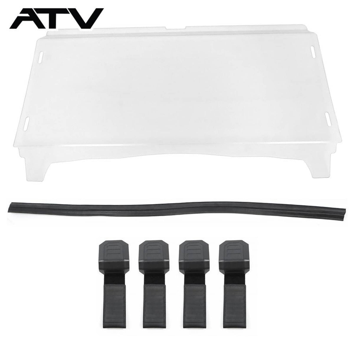 Solidspare For Kawasaki Teryx 4 750 2012-2013 /Teryx 4 800 14-15 UTV Front Full Windshield
