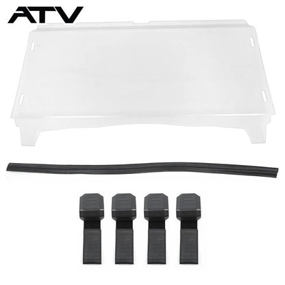 Solidspare For Kawasaki Teryx 4 750 2012-2013 /Teryx 4 800 14-15 UTV Front Full Windshield
