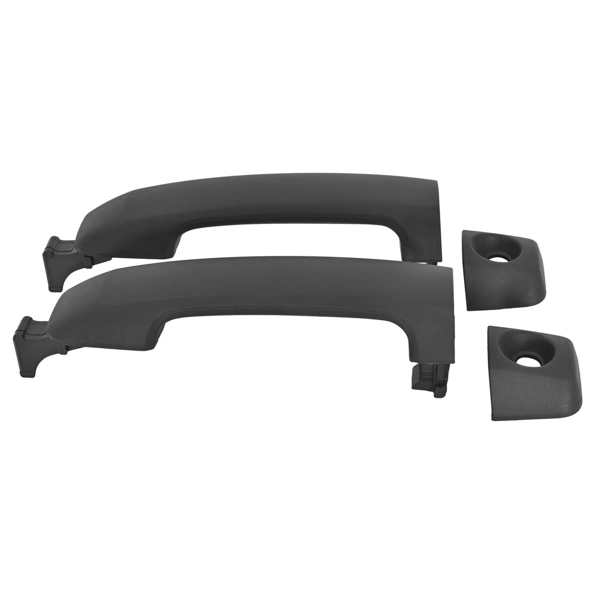 Solid Spare Pair For TOYOTA FJ CRUISER 07-14 69210-0C010 BLACK OUTSIDE DOOR HANDLES SET OF 2