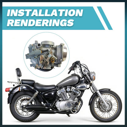 Solidspare Carburetor For Yamaha V Star 250 Virago XV 250 Route 66 XV250 1988-2015 Carb