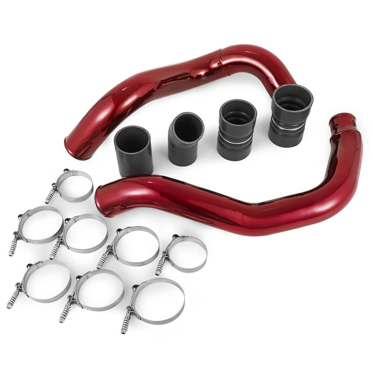 Solidspare Turbo Intercooler Pipe Kit & Intake Elbow For 03-07 Ford F250 6.0L Powerstroke