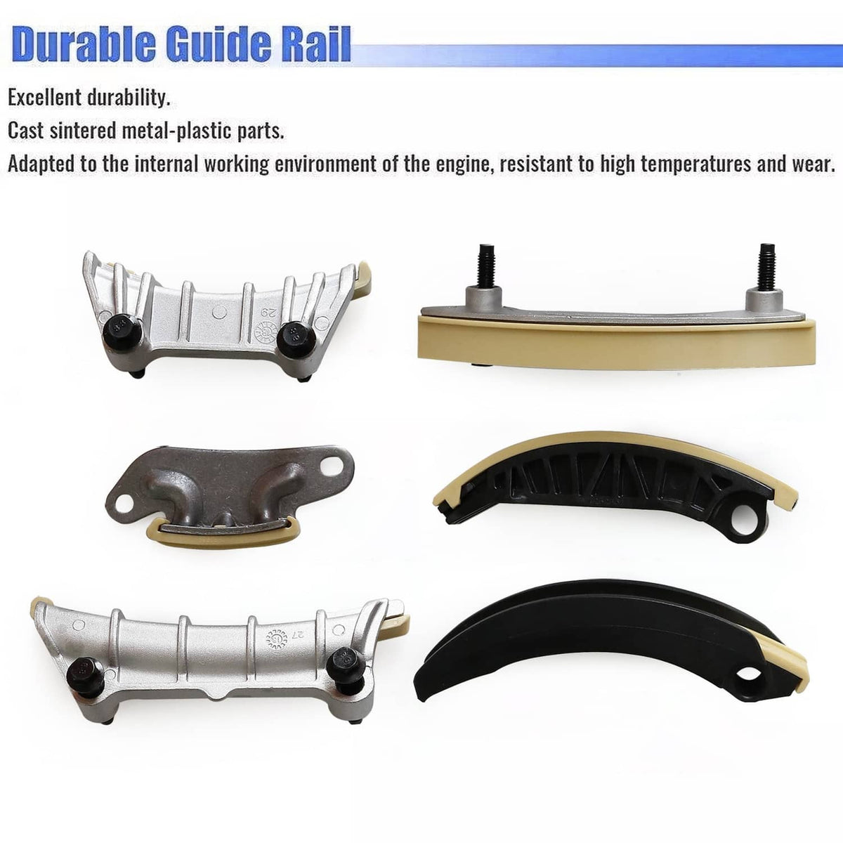 Solidspare Timing Chain Kit with Oil w/VVT Sprocket & Water Pump for 07-16 GMC Acadia 3.6L