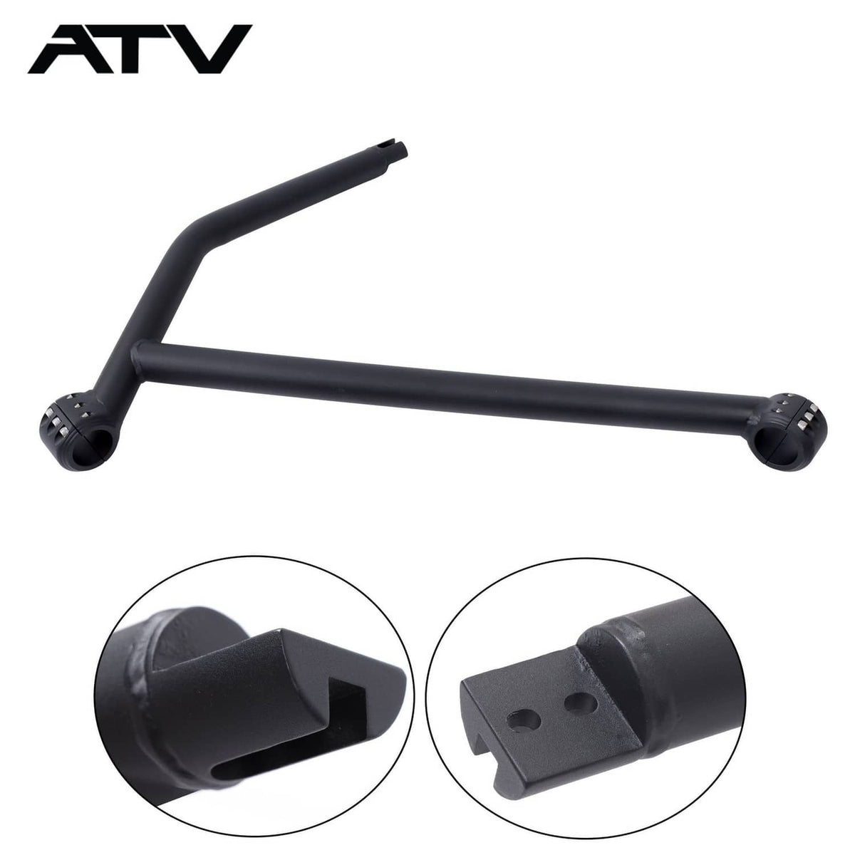 Solidspare For Bombardier Can Am Maverick X3 Rear Face Tripod Guard Bar Black 715004164