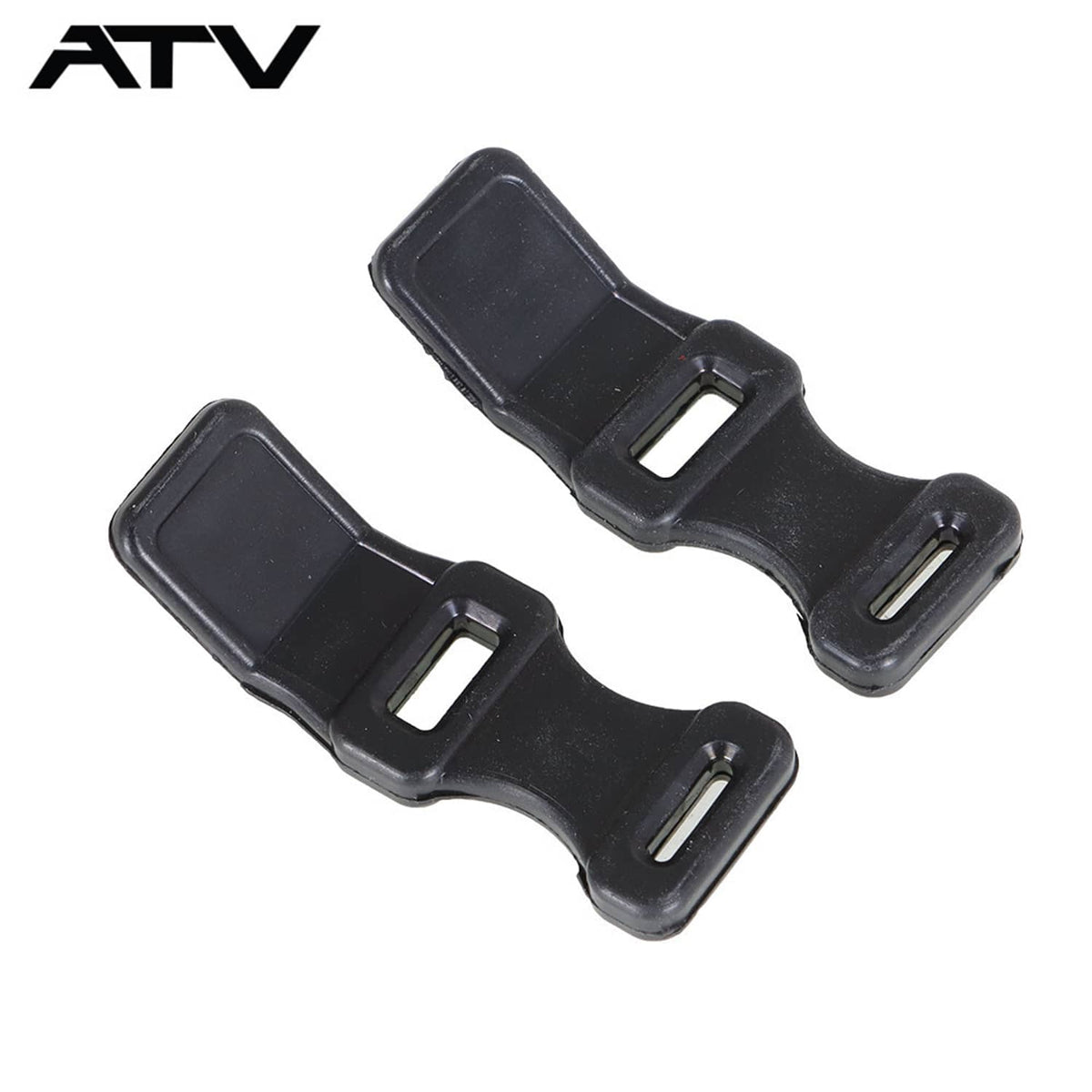 Solidspare For Honda Big Red 200 ATC200E Rear Rack Door Rubber Straps 2pcs 1983