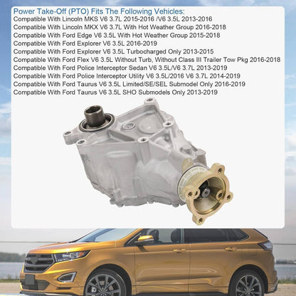 Solidspare Transfer Case Power Take Off Assembly 600-239 For 16-18 Ford Explorer DT4Z7251G