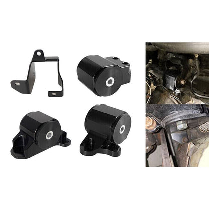 Solidspare 3-Bolt Engine Swap Mount Kit For 1996-2000 Honda Civic EK B16 B18 B20 B/D Series