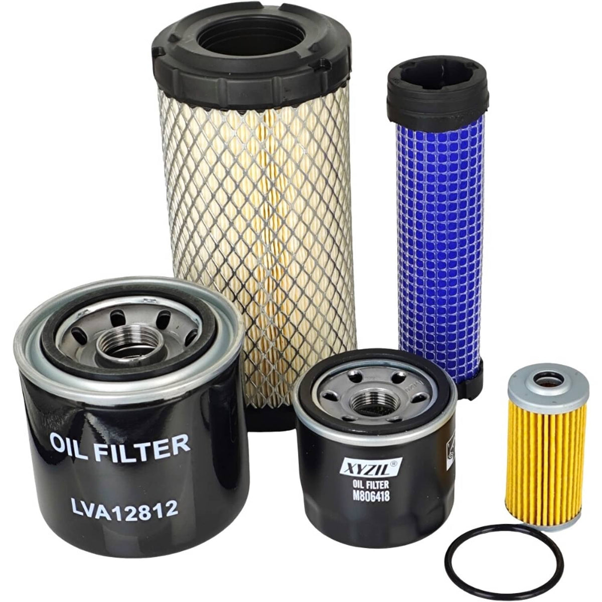 Solid Spare Maintenance Filter Kit LVA21196 for John Deere 2210 Compact Utility Tractor