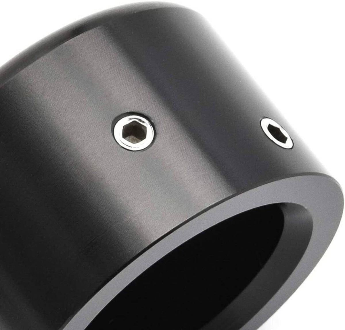 Solidspare Black Front Axle Cap Nut Covers For Harley Street Glide Road King Softail Dyna