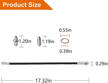 Solid Spare T56 Remote Clutch Speed Bleeder Kit for Camaro Firebird 98-02 Corvette GTO 04-06