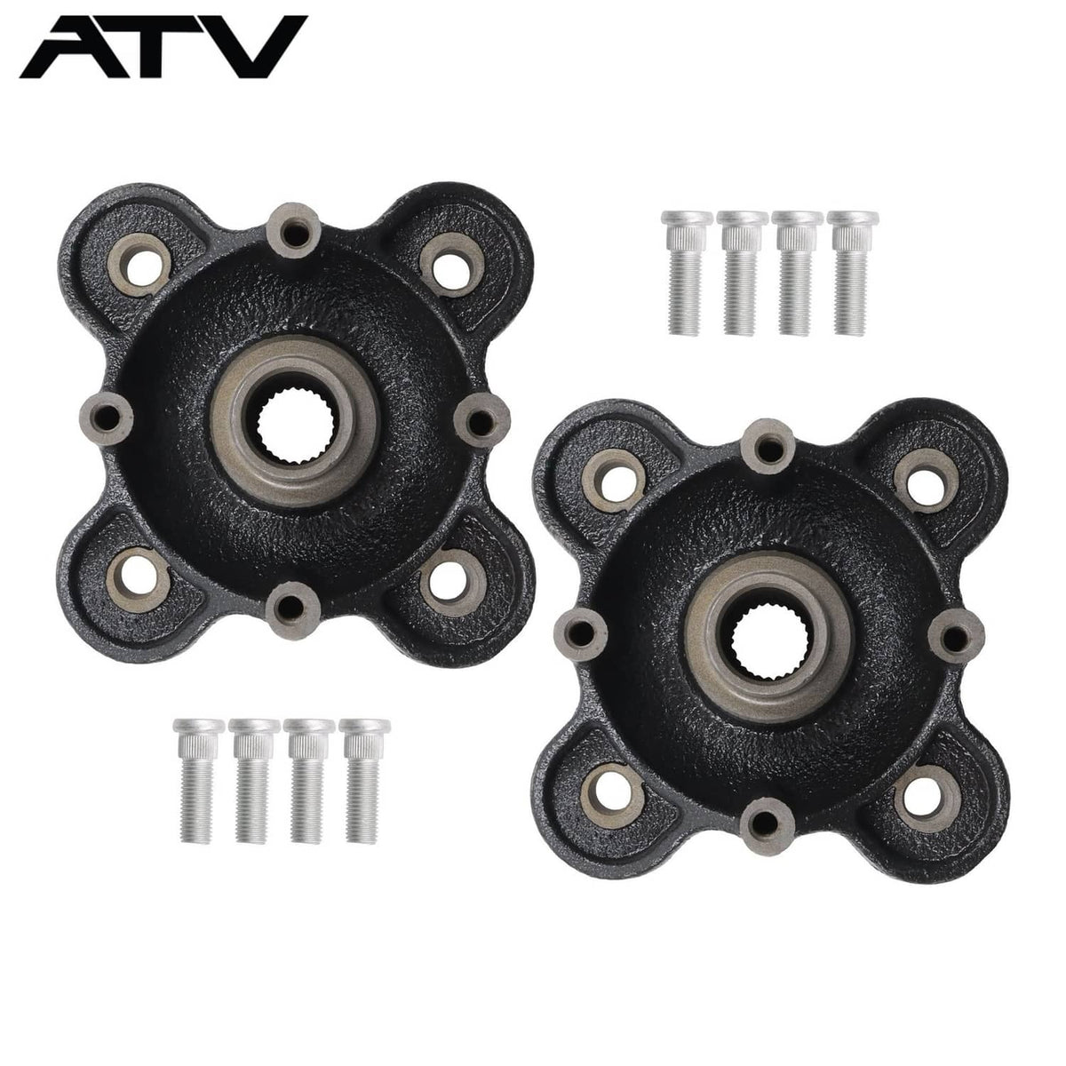 Solidspare For Polaris Ranger XP 570/900/1000 Wheel Hubs & Studs Kit 5137431-067 5142964067