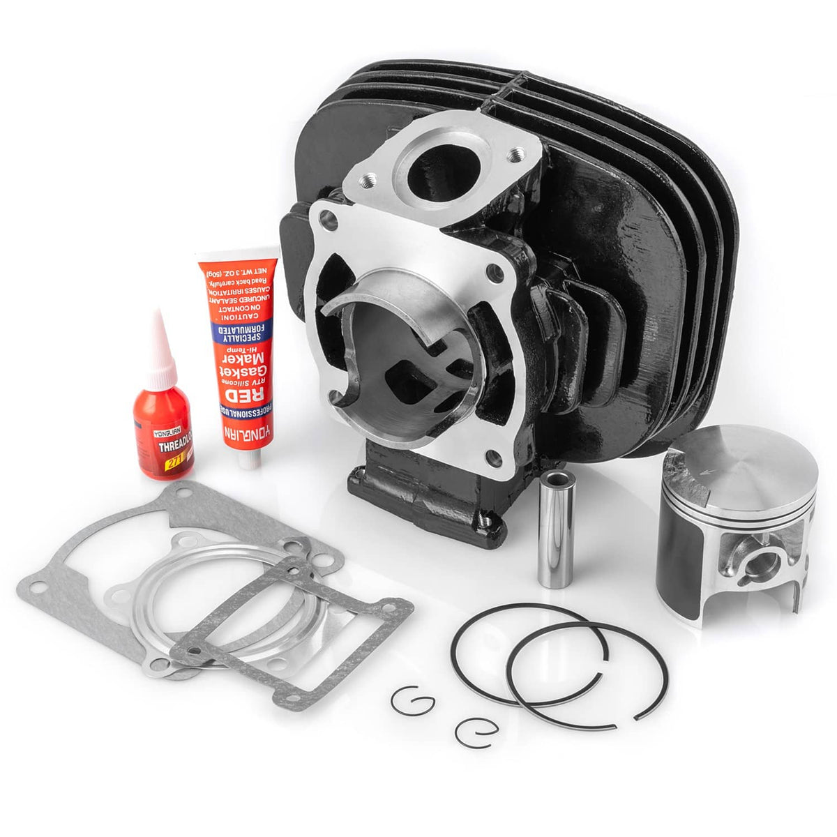 Solidspare 1988-2006 For Yamaha Blaster 200 YFS200 Cylinder Piston Gaskets Top End Kit