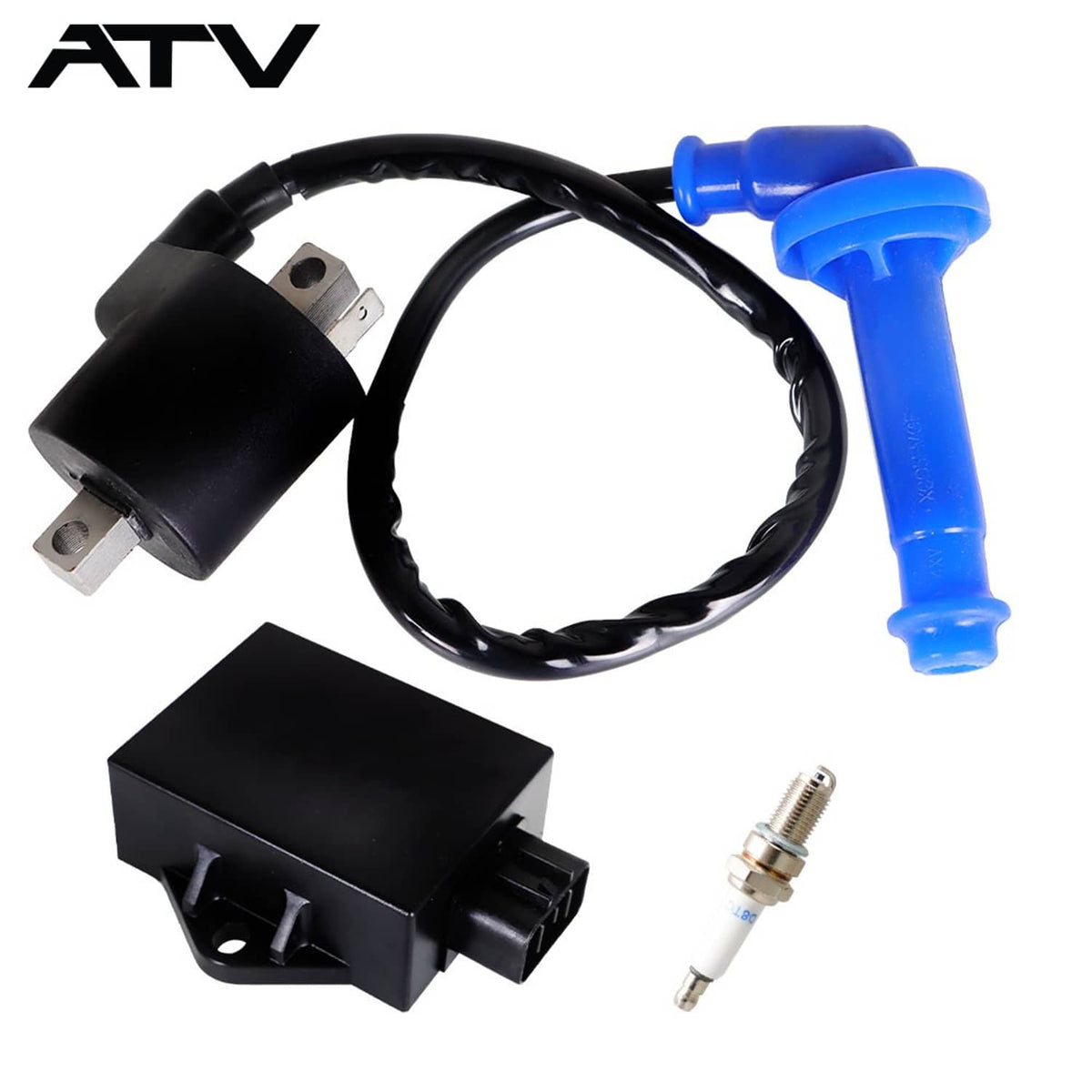 Solidspare Ignition Coil Spark Plug CDI 3088052 For Polaris Predator 500 2003 2004