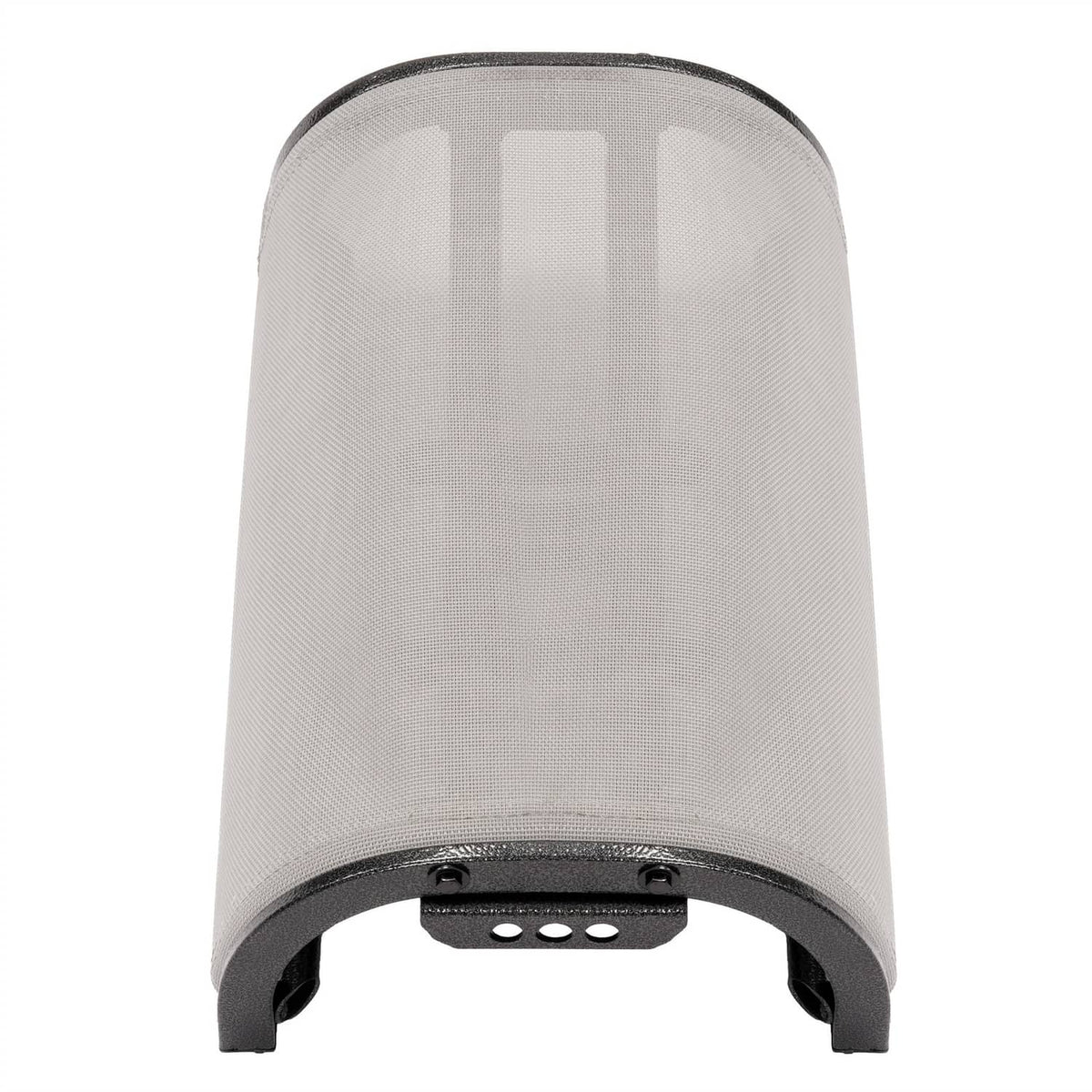 Solidspare Universal Boat Seat Horse Seat Palma For B300 Aluminum Black Frame Gray Mesh