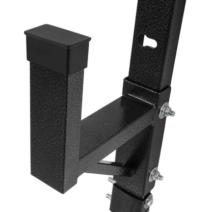 Solidspare 2 Adjustable Trailer Side Ladder Rack Exterior Wall Mount For Enclosed Trailers