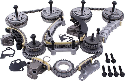 Solidspare For Buick Cadillac Chevrolet GMC Pontiac Timing Chain Kit w/4VVT CAM PHASER Gear