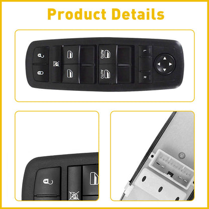 Solidspare 68086693AC For Jeep Grand Cherokee Dodge Car Power Window Master Control Switch