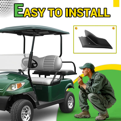 Solidspare Golf Cart Front Driver Side Fender Flare Set For EZGO ST MPT Workhorse 99-13