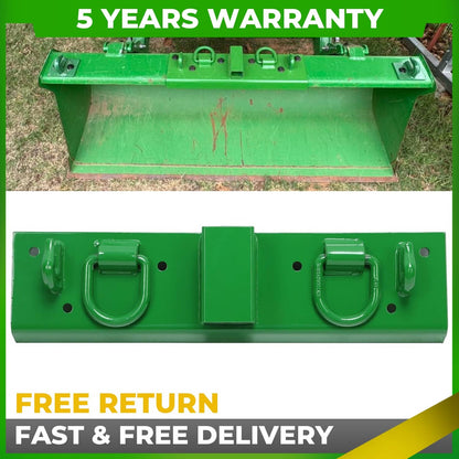 Solidspare 2" Receiver D Rings Grab Hooks  For John Deere 1025R 4100 4110 several models